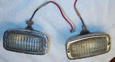 Back up lamps, newer style