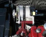 generator mounted over compressor