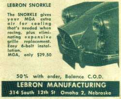 Lebron Snorkle for the MGA