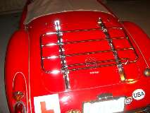 MGA factory type luggage rack mounted right