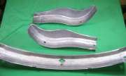 Aluminum front bumper, cast