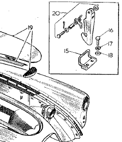 bonnet safety catch