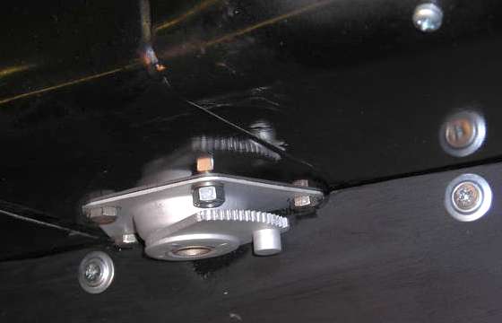 Parking brake handle mounting