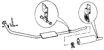 MGA exhaust system parts