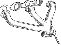 MGA exhaust manifold