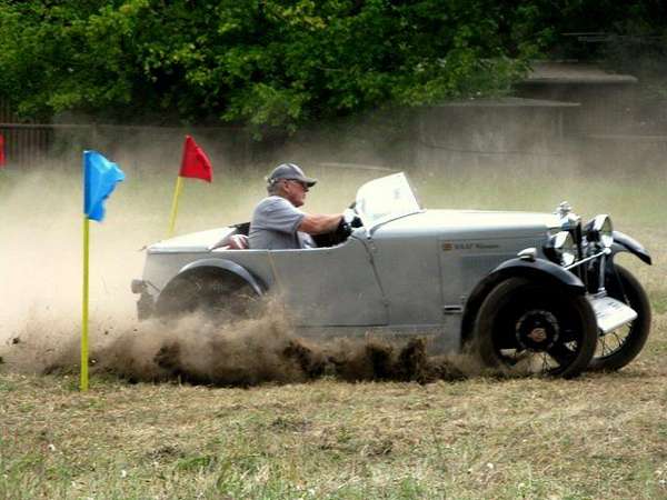 MG M-type in rallycross competition