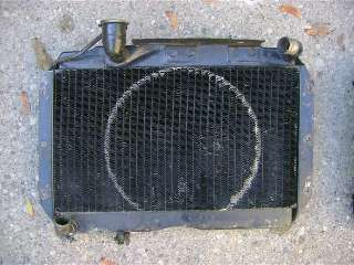 original radiator rear