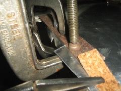 Door shell repair MGA Coupe