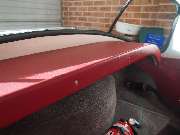 MGA 1500 Coupe parcel shelf