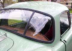 MGA Rear window installed
