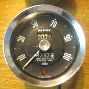 Early MGA 1500 MPH speedometer