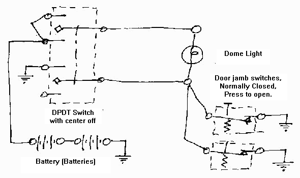 Dome light wiring diagram