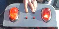 LED array to fit MGA tail light lens