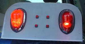 LED array to fit MGA tail light lens