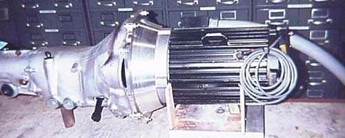 Electric motor and gearbox