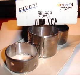 Clevite split ring cam bearings