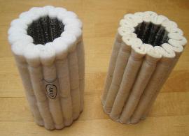 Felt oil filters from different sources