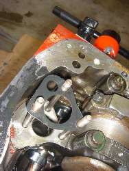 wrong oil pump gasket for 5-main engine
