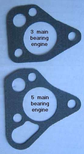 oil pump gaskets for Austin B-series engines