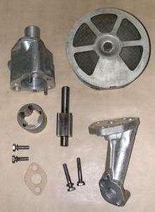 early style oil pump disassembled