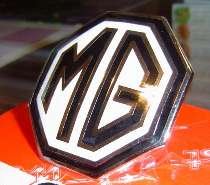MG grille badge front