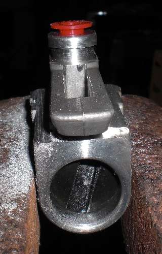 filing of rear slave cylinder