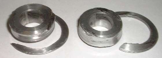 broken alloy valve spring caps