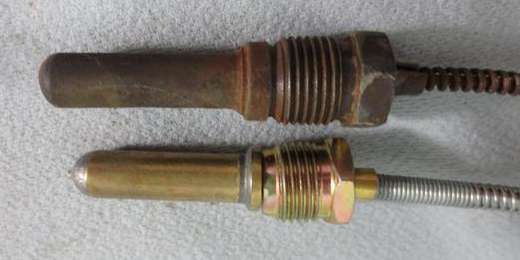 Temperature probe, original and replacement parts