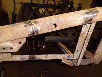 Frame welding repair