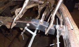 Frame welding repair
