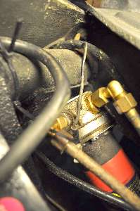 fuel pump grounding wire