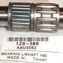 original loose bearing and replacement cartridge bearing
