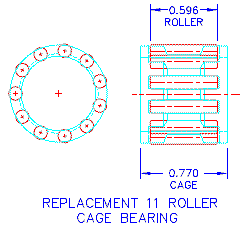 cartridge bearing diagram