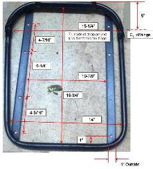 MGA Roadster seat frames