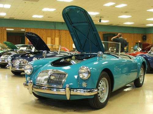 Factory Colors, MGA 1500 and Twin Cam Roadster