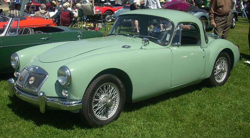 Factory Colors, MGA 1500 and Twin Cam Coupe