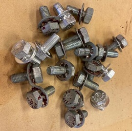 screws for engine sump, MGA 1500-1600-1622