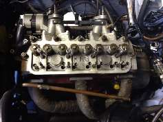 engine with HRG Derringtin cylinder head installed
