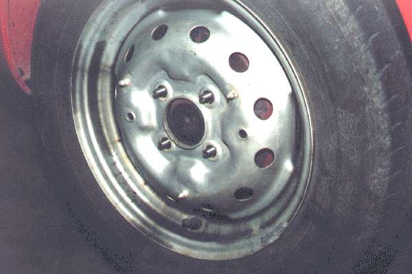 Rear wheel with gear lube
