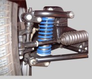 Coil over shock conversion on the MGA
