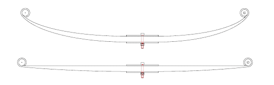 leaf spring drawing