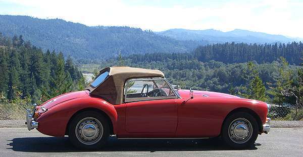 Humboldt wooden hardtop for MGA