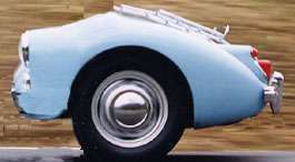 MGA 1600 trailer with headlights