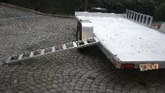 Car transport trailer for MG