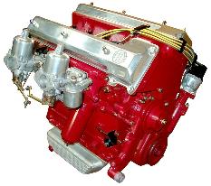 Twin Cam engine assembled