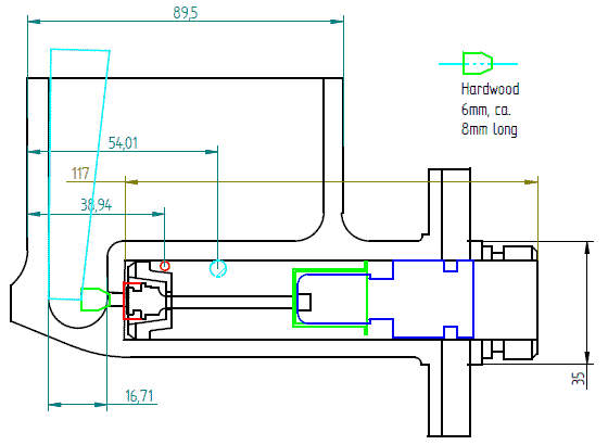 master cylinder section