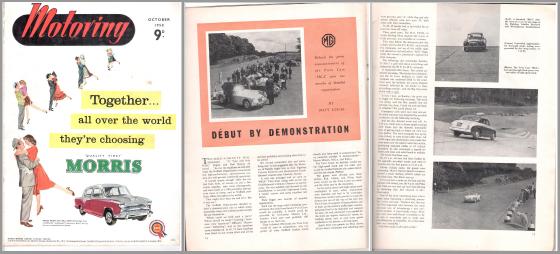 Motoring, Nuffield Press, Oct-1958