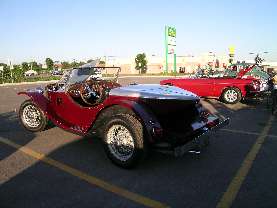 Boattail roadster