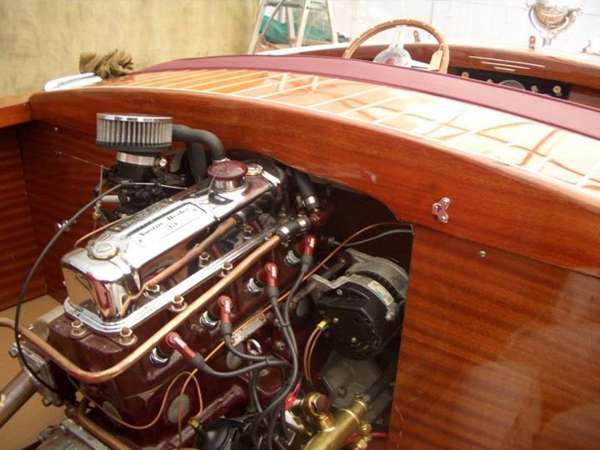 Healey Sportsboat engine