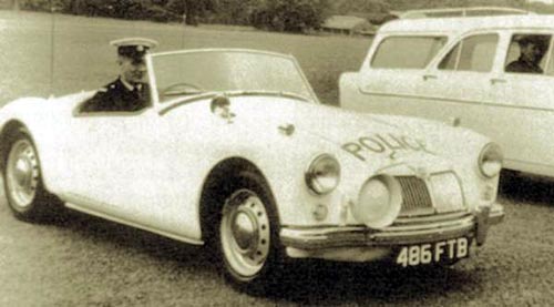 MGA police car